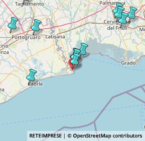 Mappa Via del Faro, 33054 Lignano Sabbiadoro UD, Italia (19.4575)