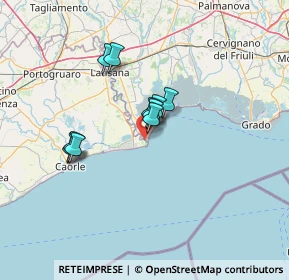 Mappa Via del Faro, 33054 Lignano Sabbiadoro UD, Italia (12.08727)