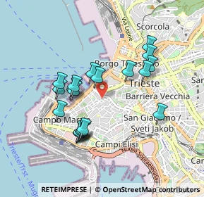 Mappa 34124 Trieste TS, Italia (0.82)