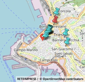 Mappa 34124 Trieste TS, Italia (0.52714)
