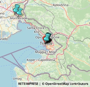 Mappa 34124 Trieste TS, Italia (6.93308)
