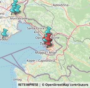 Mappa 34124 Trieste TS, Italia (14.79364)