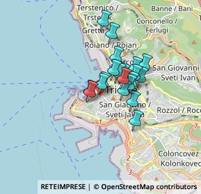 Mappa 34124 Trieste TS, Italia (1.104)