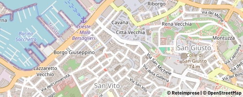 Mappa Trieste