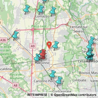 Mappa SP 31, 22070 Rovello Porro CO, Italia (5.4555)