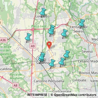 Mappa SP 31, 22070 Rovello Porro CO, Italia (3.65091)