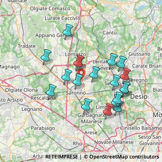 Mappa SP 31, 22070 Rovello Porro CO, Italia (7.03526)