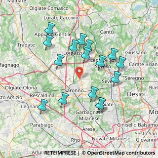 Mappa SP 31, 22070 Rovello Porro CO, Italia (7.26063)