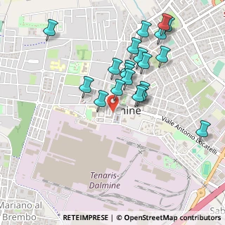 Mappa Piazzale Risorgimento, 24044 Dalmine BG, Italia (0.472)