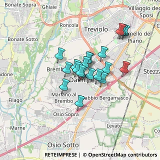 Mappa Piazzale Risorgimento, 24044 Dalmine BG, Italia (1.233)