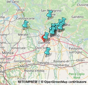 Mappa Via Giuseppe Mazzini, 24044 Dalmine BG, Italia (10.15533)