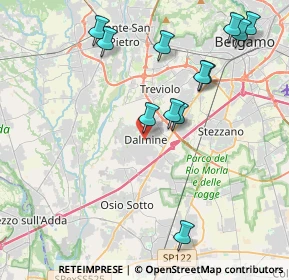 Mappa Via Giuseppe Mazzini, 24044 Dalmine BG, Italia (4.41083)