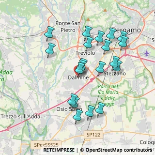 Mappa Via Giuseppe Mazzini, 24044 Dalmine BG, Italia (3.6965)
