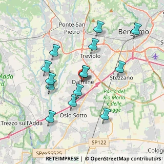 Mappa Via Giuseppe Mazzini, 24044 Dalmine BG, Italia (3.565)