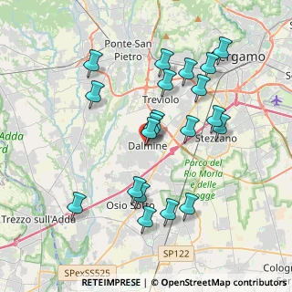 Mappa Piazzale Risorgimento, 24044 Dalmine BG, Italia (3.748)