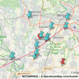 Mappa Viale Mazzini, 24044 Dalmine BG, Italia (4.12333)