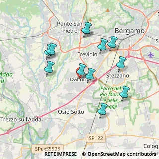Mappa Piazzale Risorgimento, 24044 Dalmine BG, Italia (3.65417)