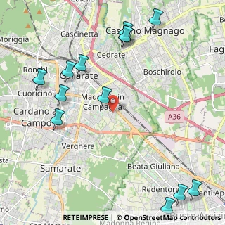 Mappa Via Lodi, 21013 Gallarate VA, Italia (2.78538)
