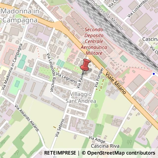 Mappa Via P. Campi, 7, 21013 Gallarate, Varese (Lombardia)