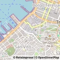 Mapa Trieste