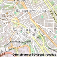 Mapa Trieste