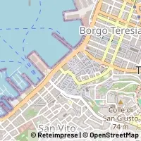 Mapa Trieste