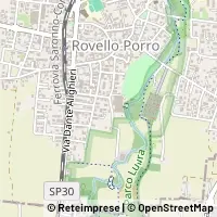 Hartă Rovello Porro