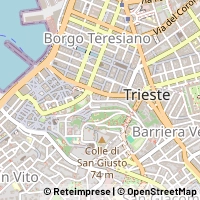 Mapa Trieste