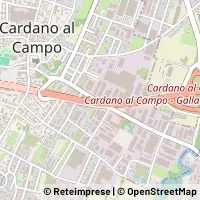 Kort Cardano al Campo