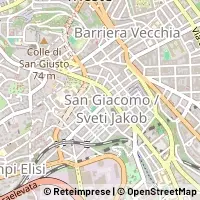 Mapa Trieste