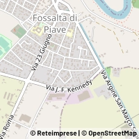 지도 Fossalta di Piave