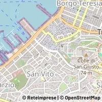 Mapa Trieste