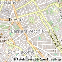 Kaart Trieste