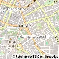 Kaart Trieste