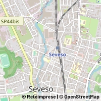 Karte Cesano Maderno
