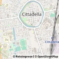 Kaart Cittadella