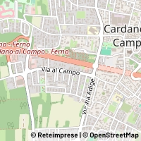 Hartă Cardano al Campo