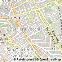 Mapa Trieste