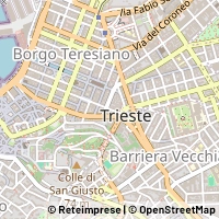Kaart Trieste