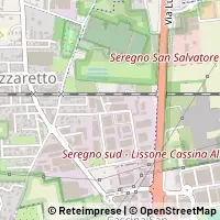 Mapa Seregno