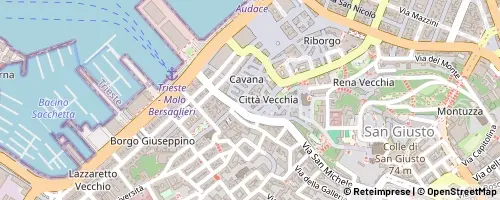 Mappa Trieste
