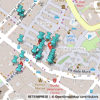 Mappa Via delle Mura, 34121 Trieste TS, Italia (0.02963)