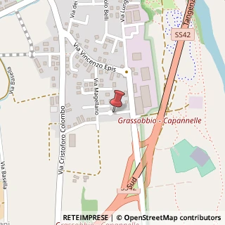 Mappa Via Magellano, 89, 24050 Grassobbio, Bergamo (Lombardia)