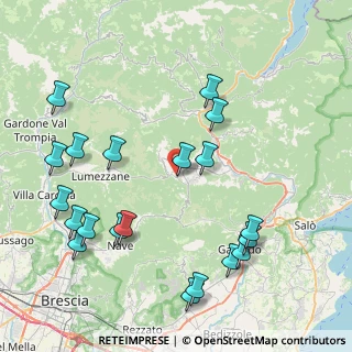 Mappa Via Guglielmo Marconi, 25071 Agnosine BS, Italia (9.63)