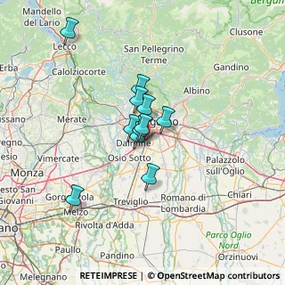 Mappa Centro Commerciale Le Due Torri, 24040 Stezzano BG, Italia (9.14818)
