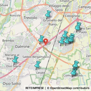 Mappa Centro Commerciale Le Due Torri, 24040 Stezzano BG, Italia (2.63313)