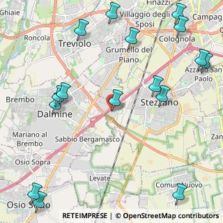 Mappa VIA GUZZANICA SNC CC LE 2 TORRCC LE DUE TORRI, 24040 Stezzano BG, Italia (2.99813)