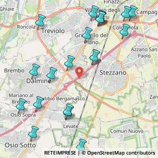 Mappa Centro Commerciale Le Due Torri, 24040 Stezzano BG, Italia (2.784)