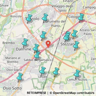 Mappa Centro Commerciale Le Due Torri, 24040 Stezzano BG, Italia (2.372)