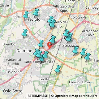 Mappa Centro Commerciale Le Due Torri, 24040 Stezzano BG, Italia (1.8425)